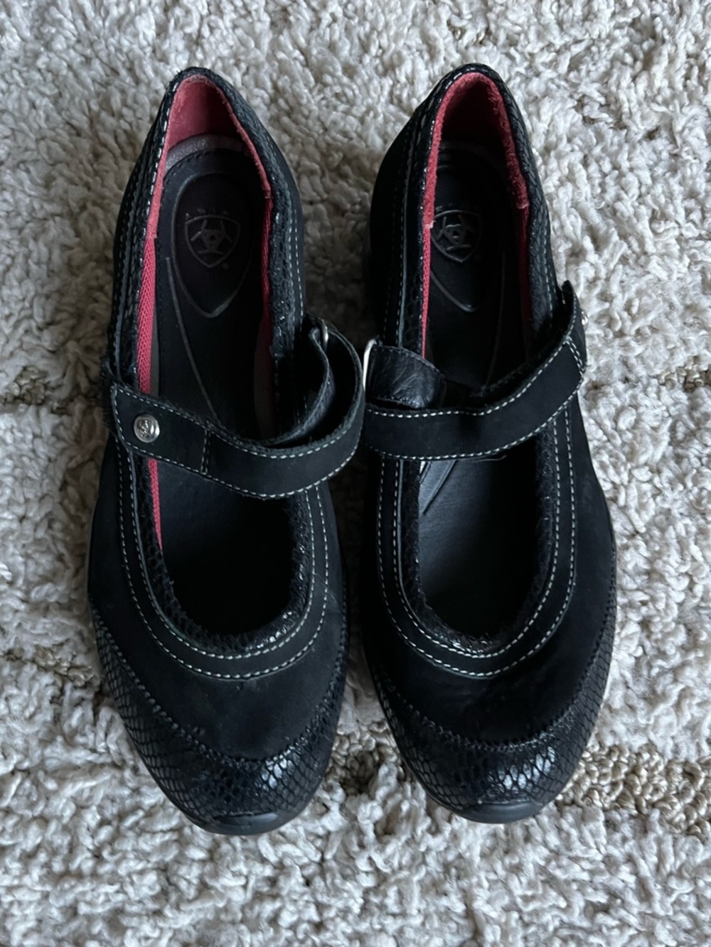 Ariat Black Mary Jane Flats size 6
